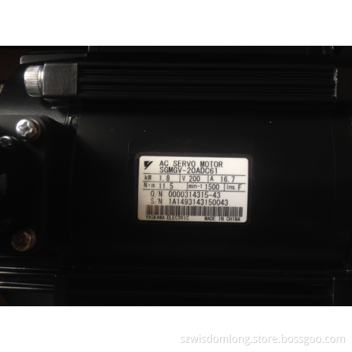 Yaskawa SGMGV-20ADC61 NEW Motor